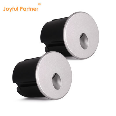12VDC / 24VDC আধুনিক কাস্টিং অ্যালুমিনিয়াম হাউজিং বৃত্তাকার আকৃতি আইপি 65 বাগান আউটডোর ওয়াল লাইট