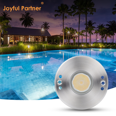 LED মিনি ওয়াটারপ্রুফ রিসেসড মার্কার 1W 12V ডিসি 8° সংকীর্ণ বিম কোণ আইপি 68 আউটডোর ল্যান্ডস্কেপ আলো
