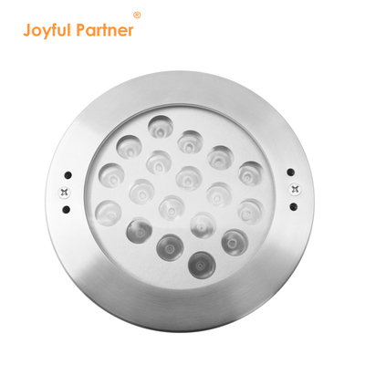 আন্ডারওয়াটার পুল ল্যাম্প লাইটিং জলরোধী IP68 12V স্টেইনলেস স্টীল 18W 36W LED একক রঙ CE ROHS সার্টিফিকেশন