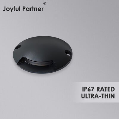IP65 রেটিংযুক্ত 1W LED আন্ডারগ্রাউন্ড ডেক লাইট আউটডোর স্টেপ ড্রাইভওয়ে লাইটিং 12V ইনগ্রাউন্ড আপলাইট রাস্তা ব্যবহারের জন্য
