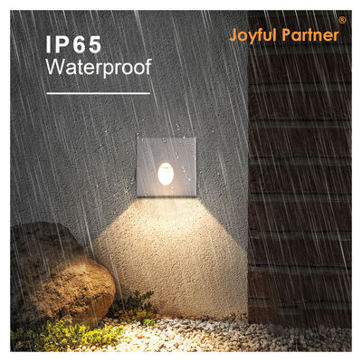 এলইডি স্টেপ ও ওয়াল রিসেসড লাইট 3W AC220V হোয়াইট ডাই-কাস্ট অ্যালুমিনিয়াম IP65